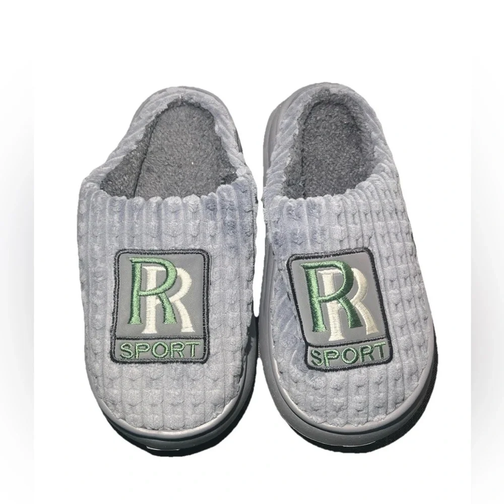 RR Rolls Royce Gray Quilted Men's Slip-On Loafers - Picture 1 of 3
